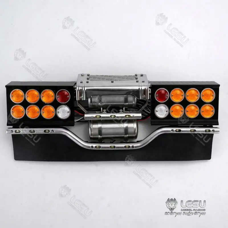 Металлический задний фонарь LESU светодиодный 1/14 TAMIYA RC Scania R620 R470 тракторный
