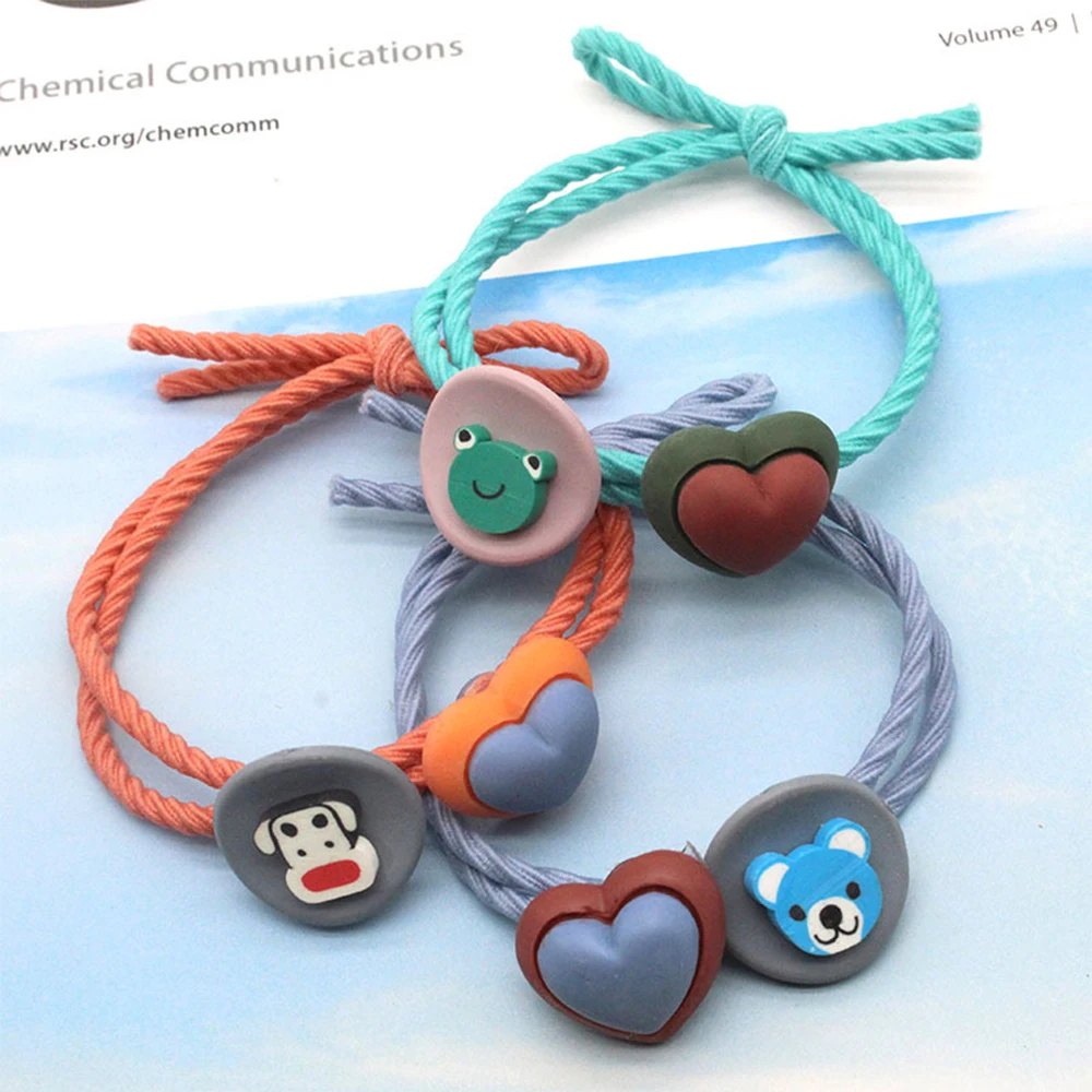 Кожаный ремешок для волос с рисунком из мультфильма маленький кожаный чехол