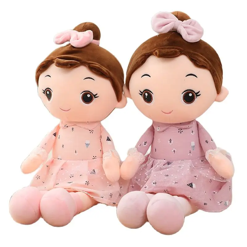 

Hot Lovely 1PC 40cm-90CM Plush Toys Princess Doll Soft Flower Skirt Spring Cute Children Pillow Toy Christmas Gift for Girls