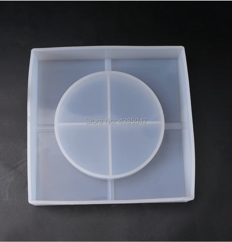 3 различных размера квадратной пепельницы высушенные цветы из смолы