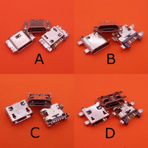 Разъем Micro USB для зарядки Samsung Galaxy J1 J2 J3 J4 J5 J6 J7 100 2015 2016 2017 Plus Prime Pro, 2018 шт.