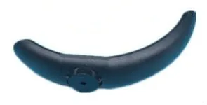 front black mudguard Аксессуары для электрического скутера, для Xiaomi, скутер M365, крыло, подставка, колокольчик, отражатель, наклейка, тормозной диск, дисплей, доска, сцепление, оболочка - Цвет: front black mudguard