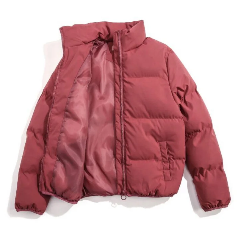 Women Short Cotton-Padded Coat Bread Coat Winter Coat Women Jacket Parkas Thick Autumn Clothes Loose Outdoor Outwear