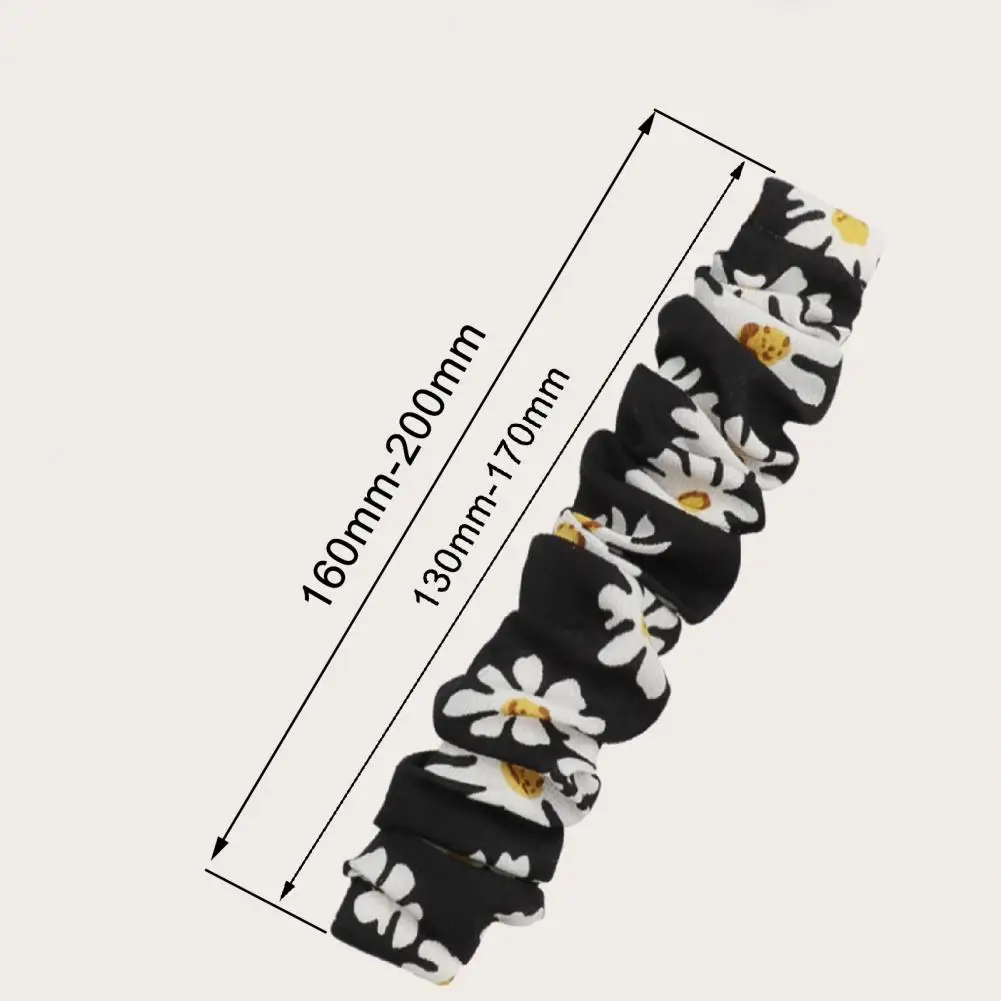 38mm42mm40mm44mm watch band elastic comfortable polyester scrunchie watch band for apple watch intelligent wearable device ac free global shipping