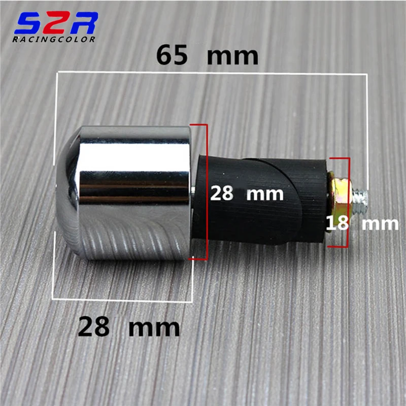 2 шт. сбалансированные штекеры для Руля Мотоцикла 7/8 дюйма 22 мм|Ручки мотоциклов| |