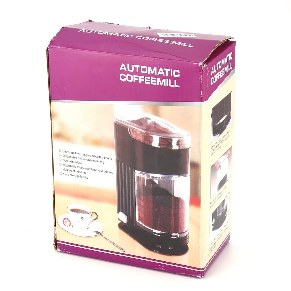 Электрическая кофемолка многофункциональный бытовой электрический