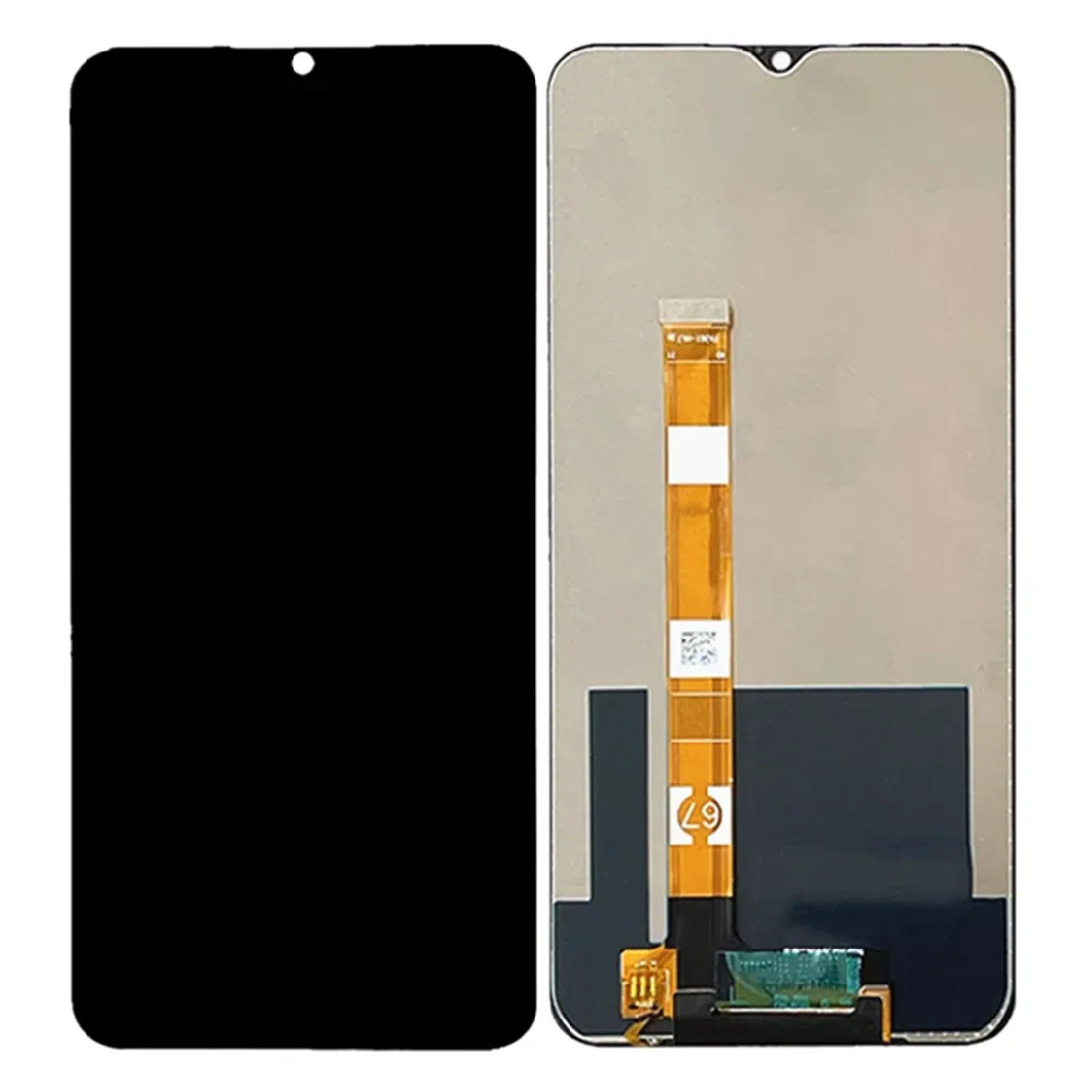 for oppo realme 7i global helio g85 lcd display screen touch panel digitizer for realme 7i screen part free global shipping