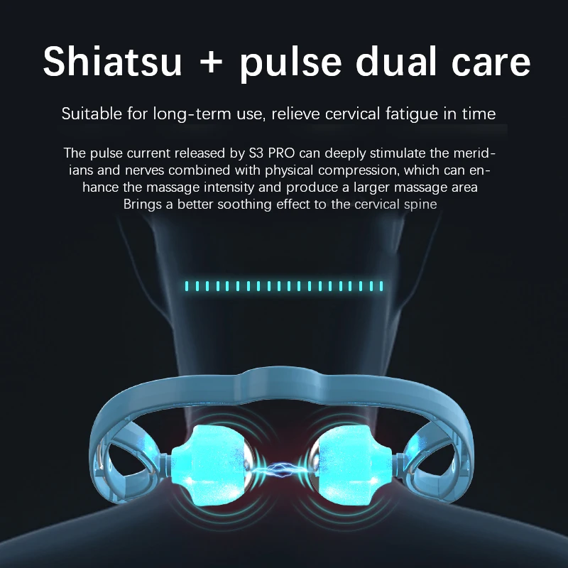 Electric Neck Massager U Shaped Pillow Multifunctional Portable Shoulder Cervical Relaxation Pain Relief Massage Tool | Красота и