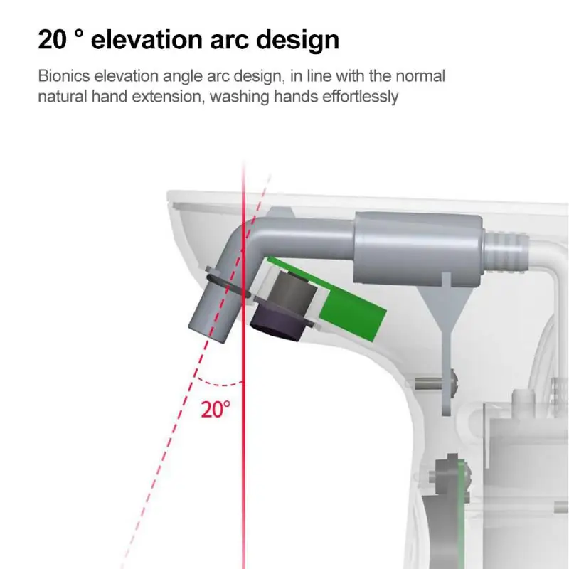 

400ML Touchless Automatic Soap Dispenser USB Charging Smart Infrared Sensor Soap Dispenser Hand Sanitizer For Kitchen Bathroom