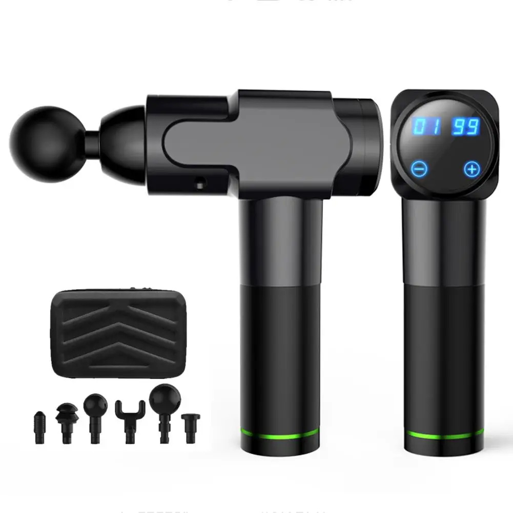 

Tissue Massage Gun Muscle Massager Muscle Pain Management After Training Exercising Body Relaxation Slimming Shaping Pain Relief