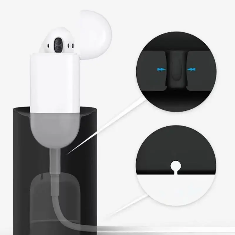 Портативная универсальная силиконовая подставка для зарядного устройства док