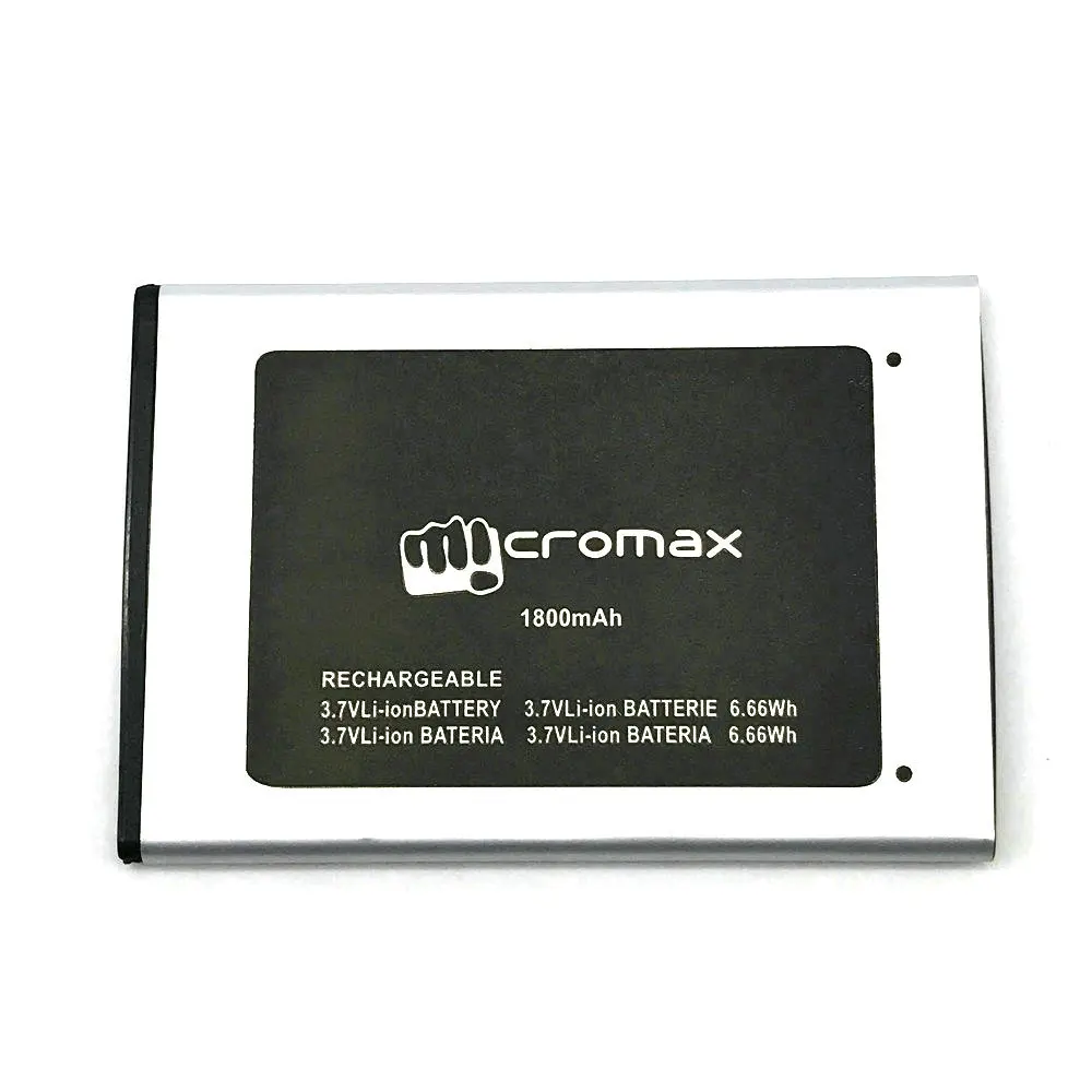 Новый Сменный литий-ионный аккумулятор 1800 мАч для Micromax Q383 Аккумулятор Batterij Bateria +