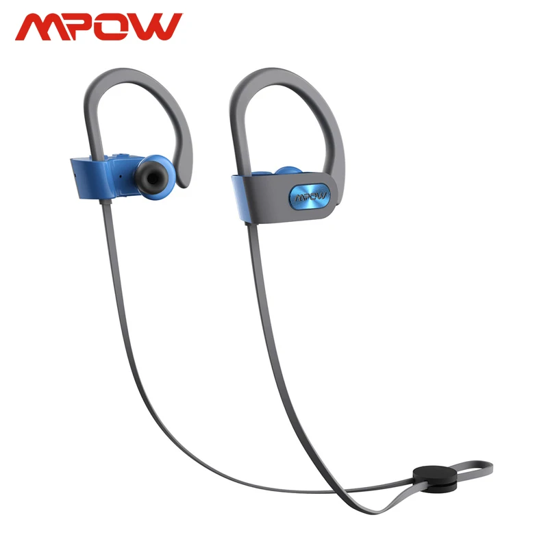 Mpow пламя Bluetooth 4,1 IPX7 водонепроницаемые наушники шумоподавление Гарнитура Встроенный микрофон ушной крючок для телефона iPhone huawei Xiaomi