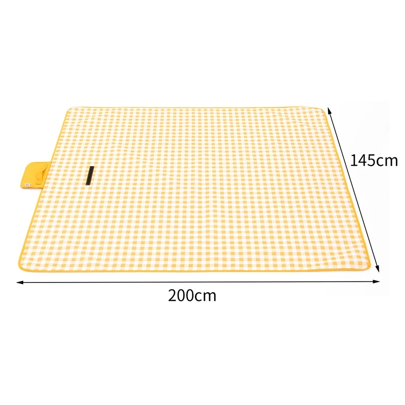 

145x200cm Camping Mat Plaid Folding Camping Mattress Baby Climb Outdoor Waterproof Beach Dampproof Multiplayer Picnic Blanket