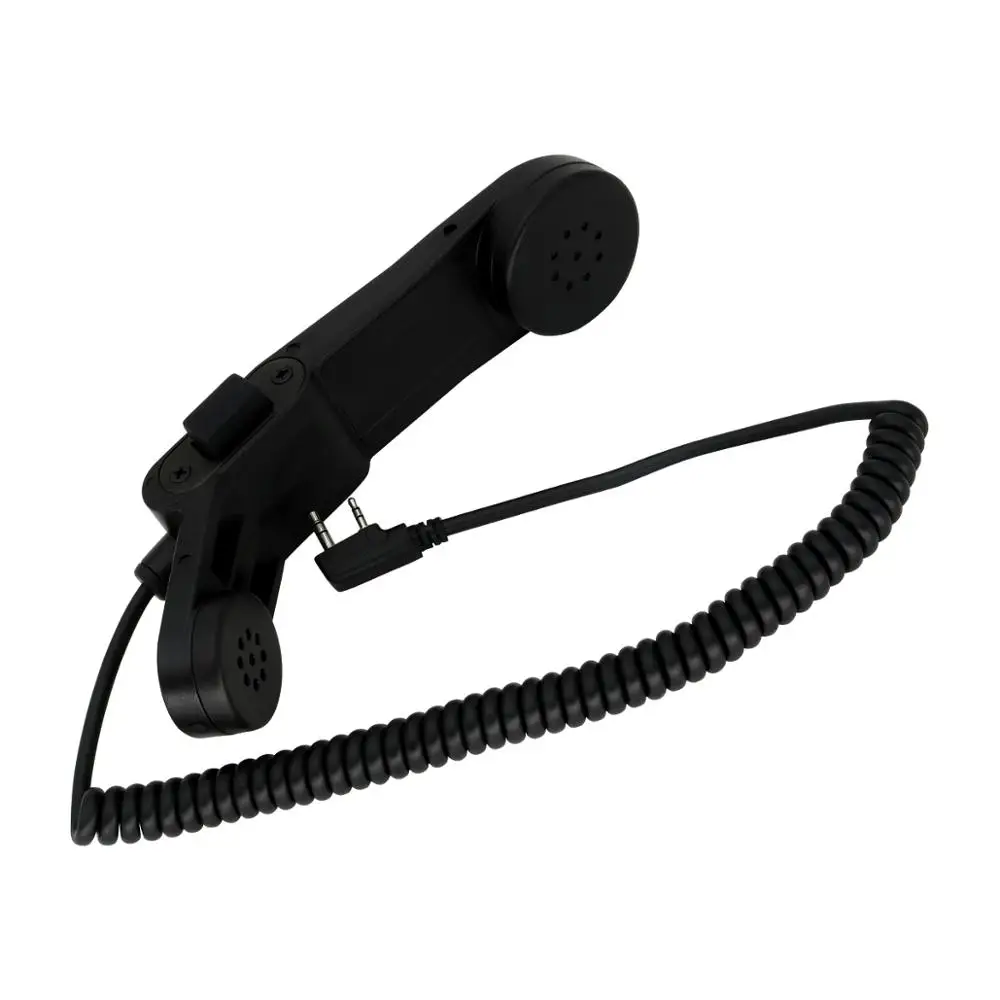 Военный ручной микрофон Baofeng Kenwood адаптер для рации с 2 штырьками через плечо ptt