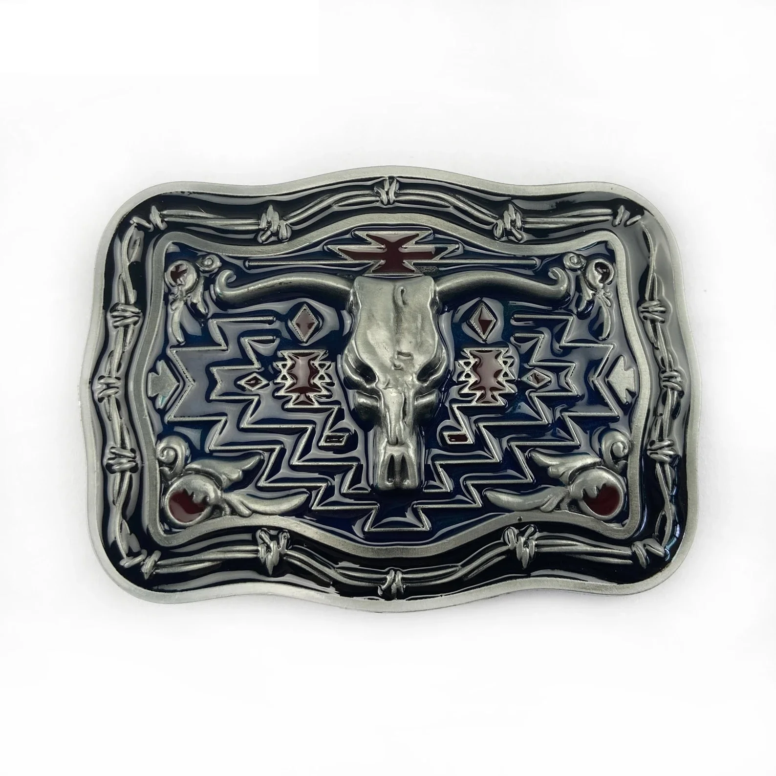 2021 Goat Head Metal Belt Buckle Men's New Good Plating Buckles Ancient Animal Style Zinc Alloy Men Wholesale | Дом и сад