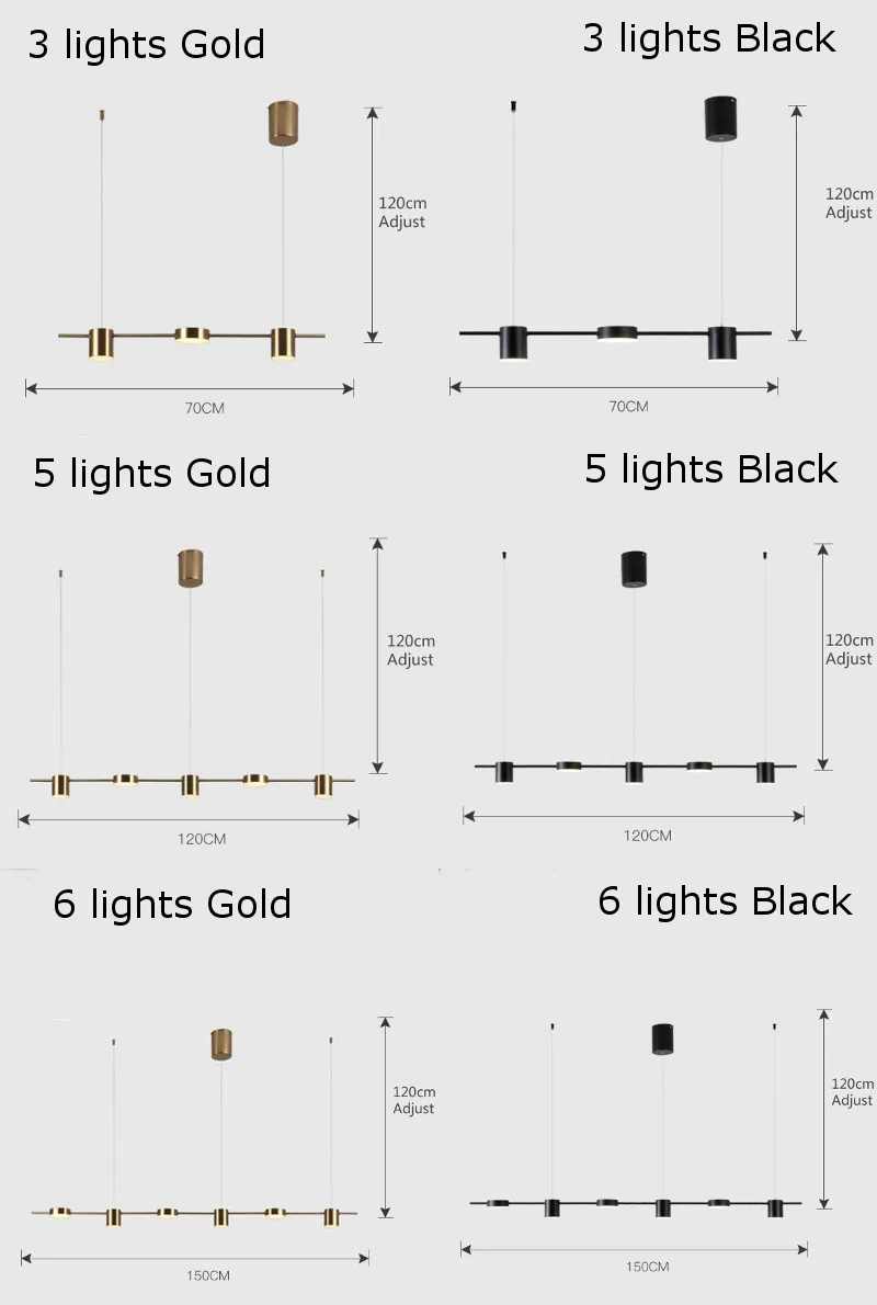 

Nordic Style Extremely Simple Chandelier Post Modern Restaurant Long Chandelier Modern Chandelier Bar Chandelier