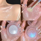 4 цвета Алмазный мерцающий Хайлайтер для лица бронзеры палитра макияж Сияющий контур лица Пудра осветлитель хайлайтер косметика