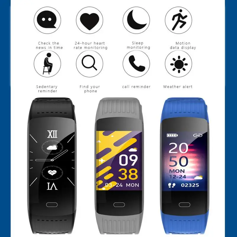 M5 Smart Sport Band Fitness Tracker Pedometer Heart Rate Blood Pressure Monitor Bluetooth Smartband Bracelets Men Women Watches |