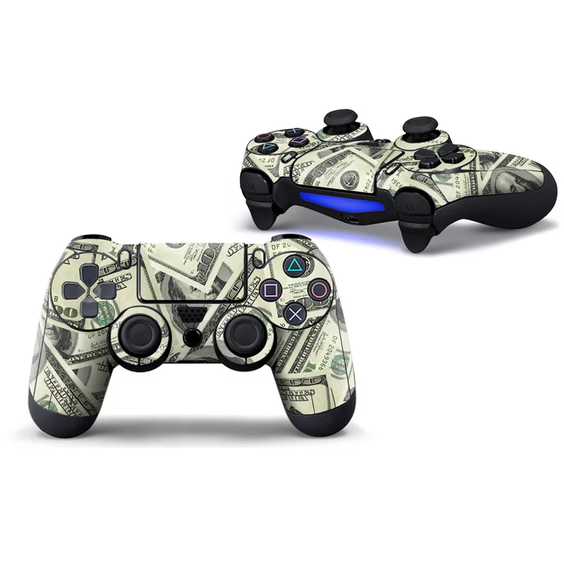 2 Виниловая наклейка для sony Playstation 4 контроллер Защитная крышка наклейка для PS4 Геймпад наклейка аксессуары - Цвет: 2
