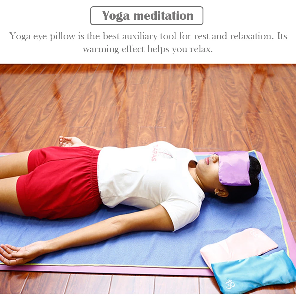 Подушка для глаз йоги медитации лаванда семена кассии подушка Успокаивающая сна