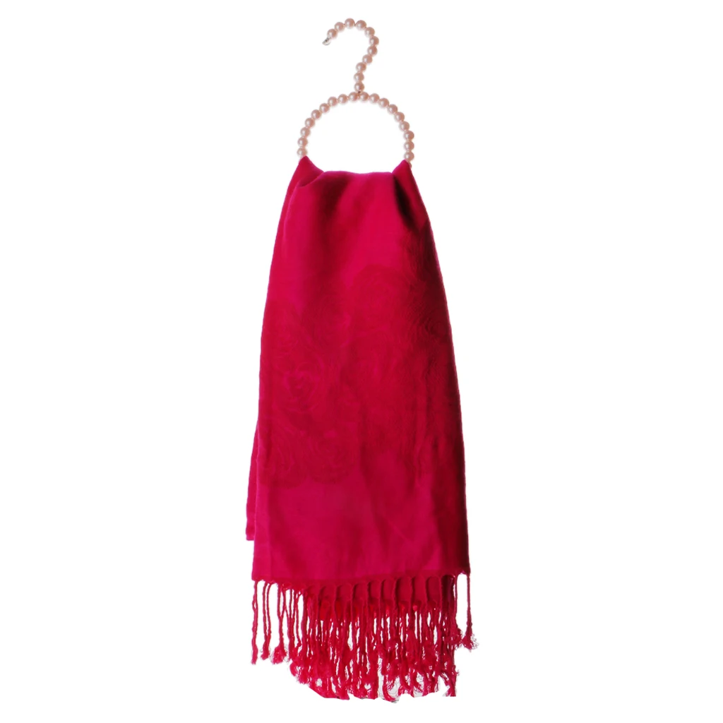 Жемчужные металлические вешалки для шарфа носки шелковые чулки вешалка одежды