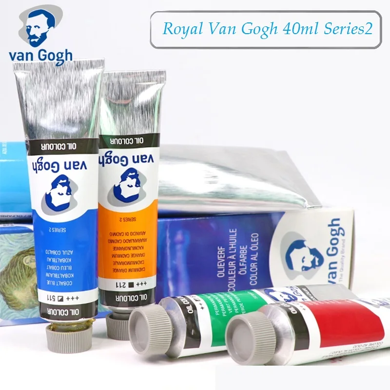 Royal Van Gogh 40 мл Серия 2 Профессиональная Масляная краска Холст пигмент товары для