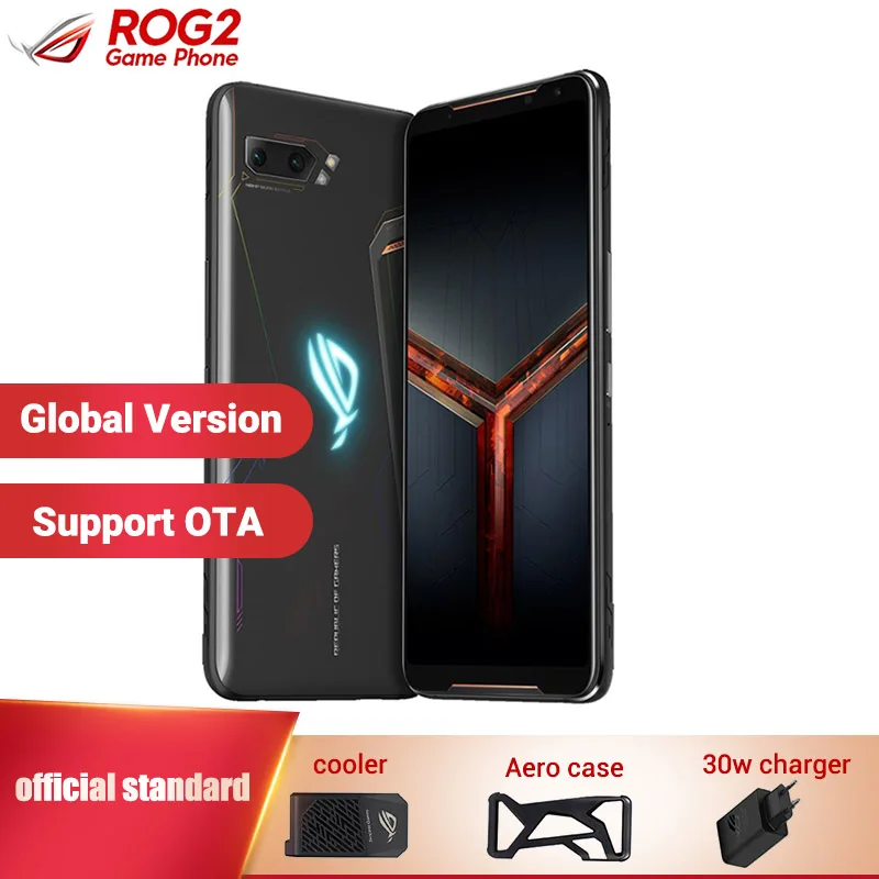 Глобальная версия Asus ROG Phone 2 игровой смартфон 8 Гб 128 ГБ II ZS660KL 6 59 &quotSnapdragon 855 + 6000 мАч