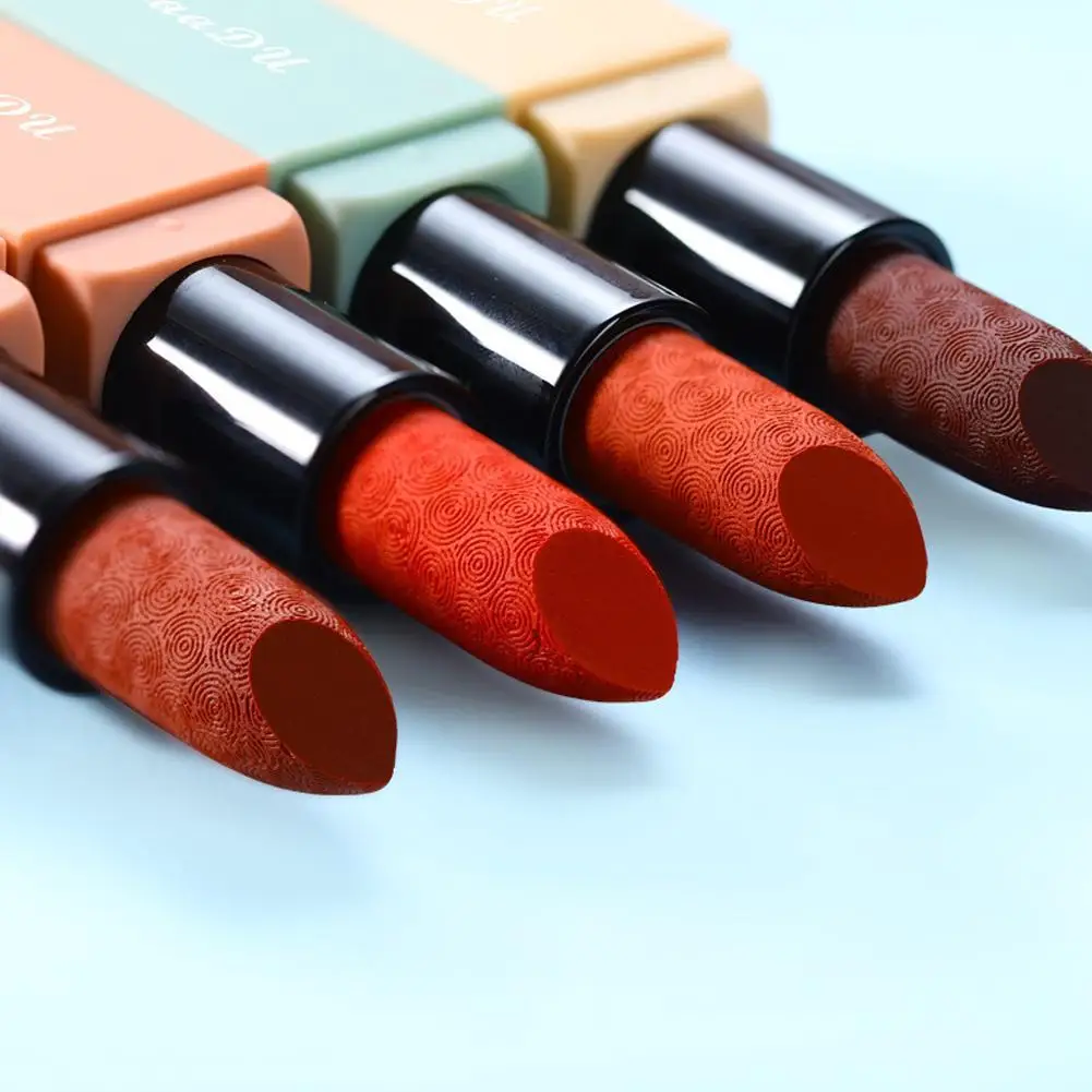 Cmaadu бархатная матовая губная помада набор макияж губ красота косметика красная