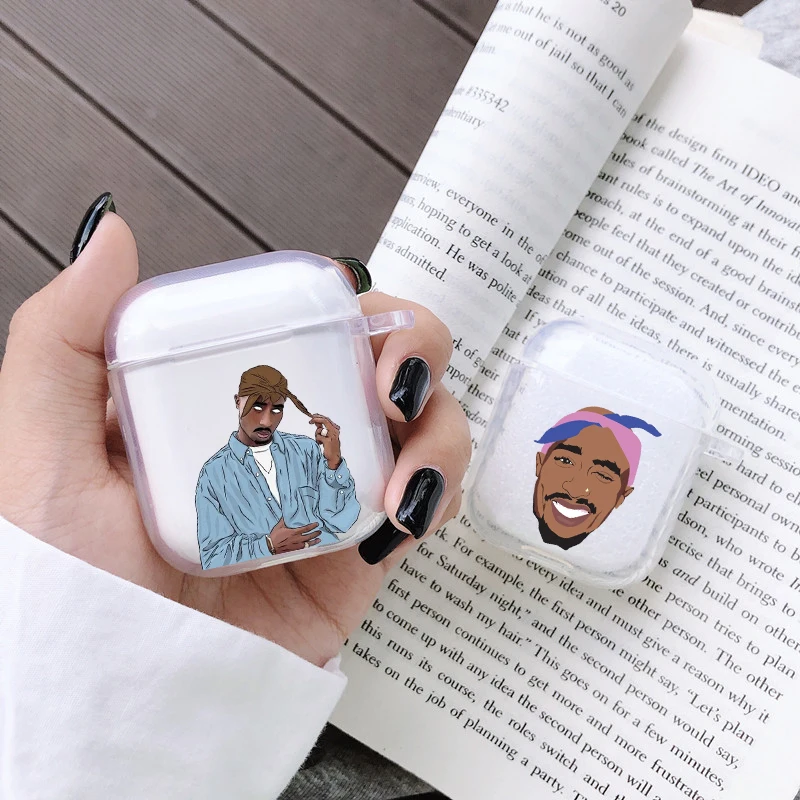 Rapper Tupac 2Pac Makaveli Air Pods 