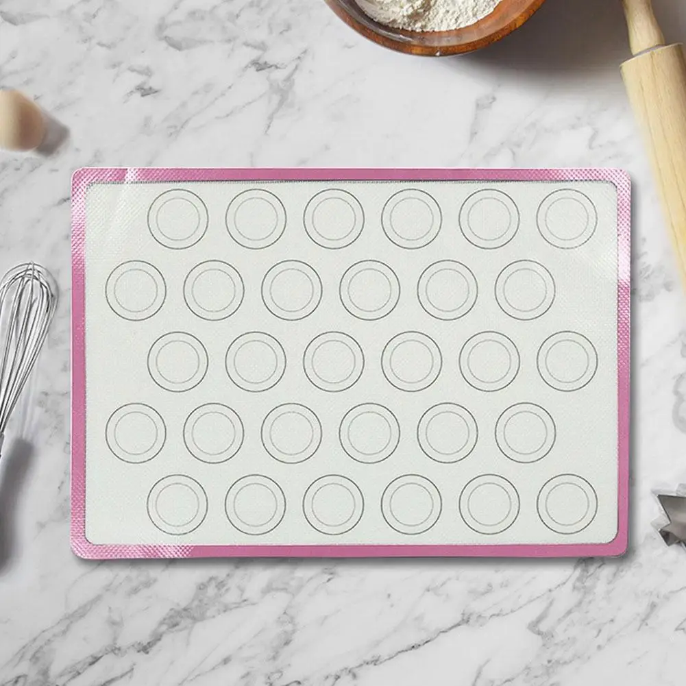 

Non Stick Silicone Baking Mat Insulation Mat Bakeware For Cakes Pastry Sheet Mats Oven Tools Pad Roll Dough Tools Baking I7S8