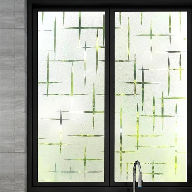 

Non Adhesive Vinyl Window Stickers Static Cling Anti UV Light Blocking Glass Film HTV Heat Control Tinting Sun Catcher Sticker