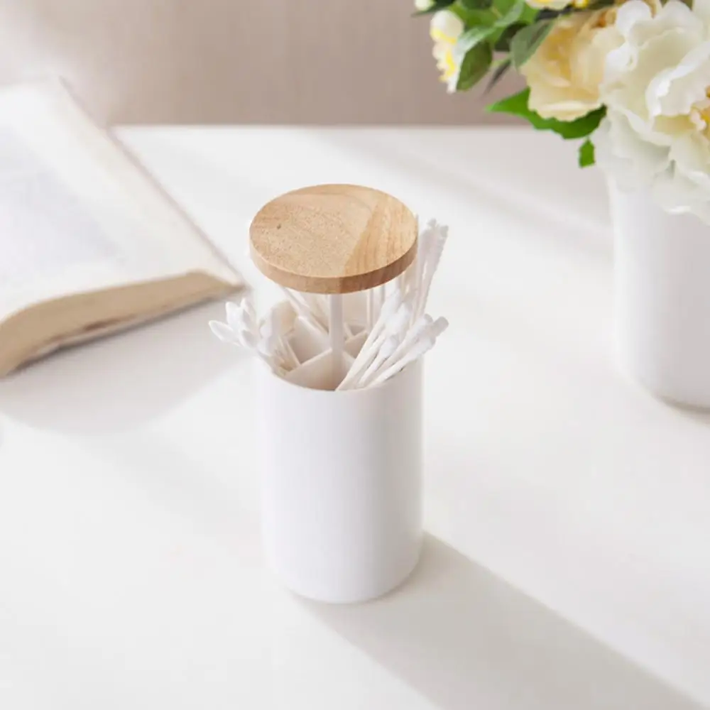 

Pop-up Toothpick Container Automatic Container for Toothpick Cotton Swabs