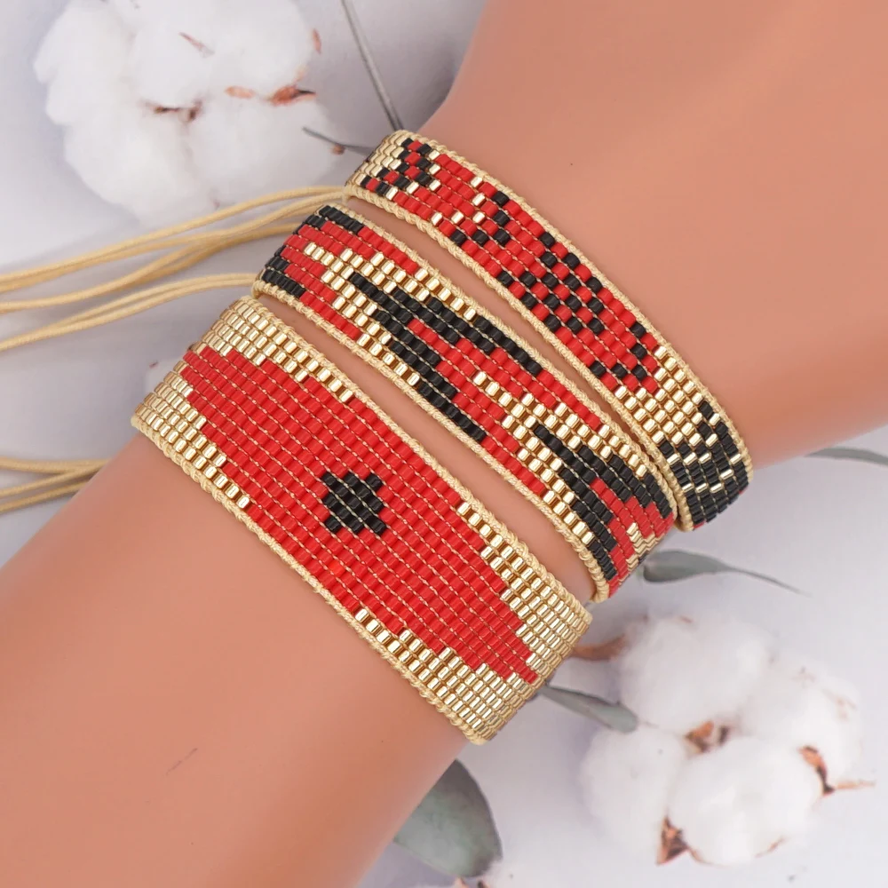 

Go2boho Lucky Evil Eye Bracelet For Ladies Arrow Pattern Pulseiras Jewelry Adjustable Rope Jewellery Miyuki Bracelets Women Gift