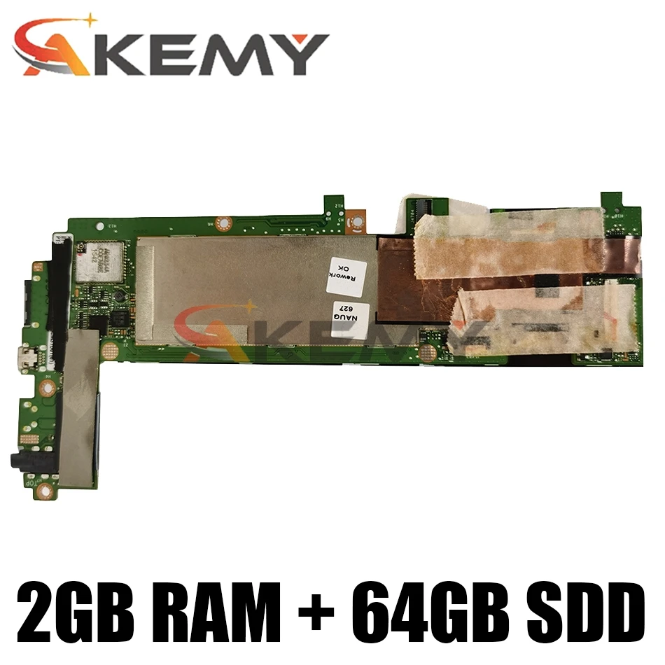 

Akemy T100TAN оригинальная материнская плата с 2 Гб ОЗУ + 64 Гб SDD для asus T100TAN T100TA материнская плата для ноутбука протестированная полная 100%