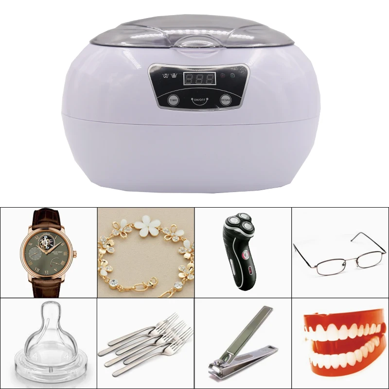 Disinfection Sterilizer Box Ultrasonic Cleaner Washing Money Coins Jewelry Pedicure Nail Art Tools Vacuum | Бытовая техника