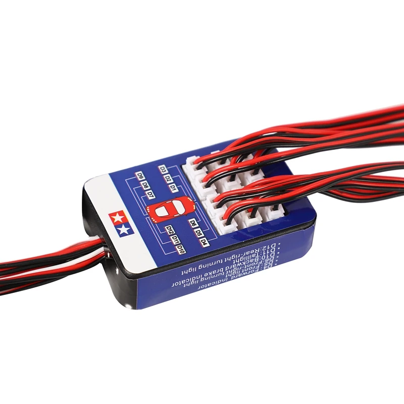 12 Светодиодный светильник ing Kit рулевое управление тормоз моделирование флэш для