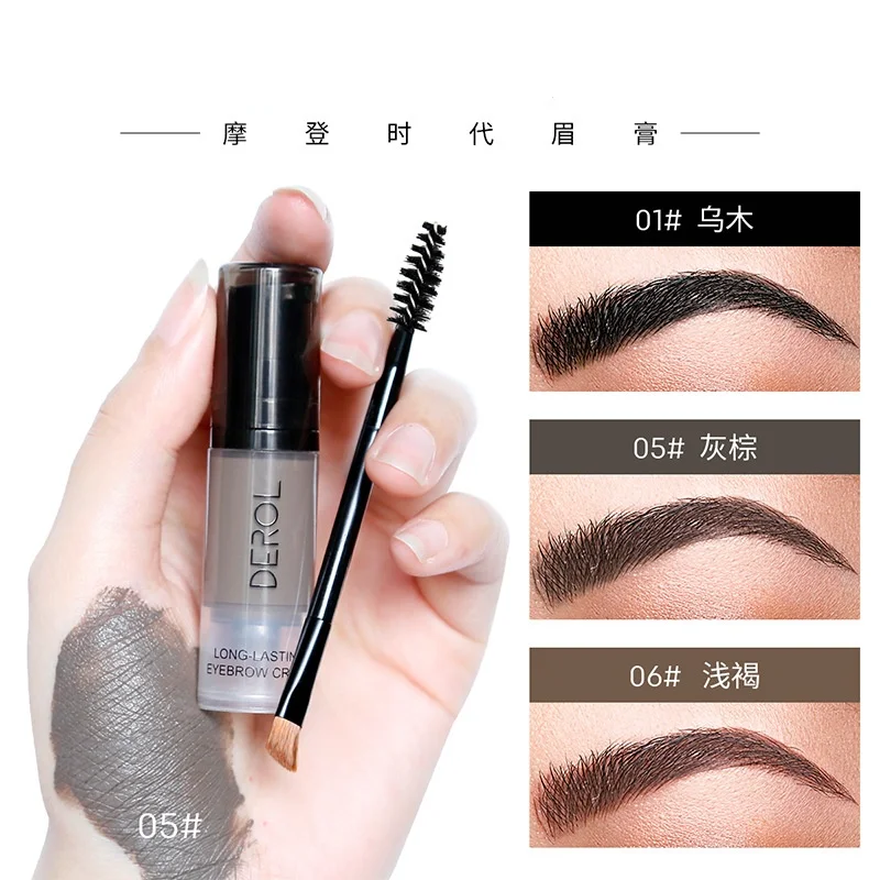 

Waterproof eyebrow dyeing cream eyebrow soap make-up not easy to smudge not easy to decolorize quick-drying color eyebrow cream