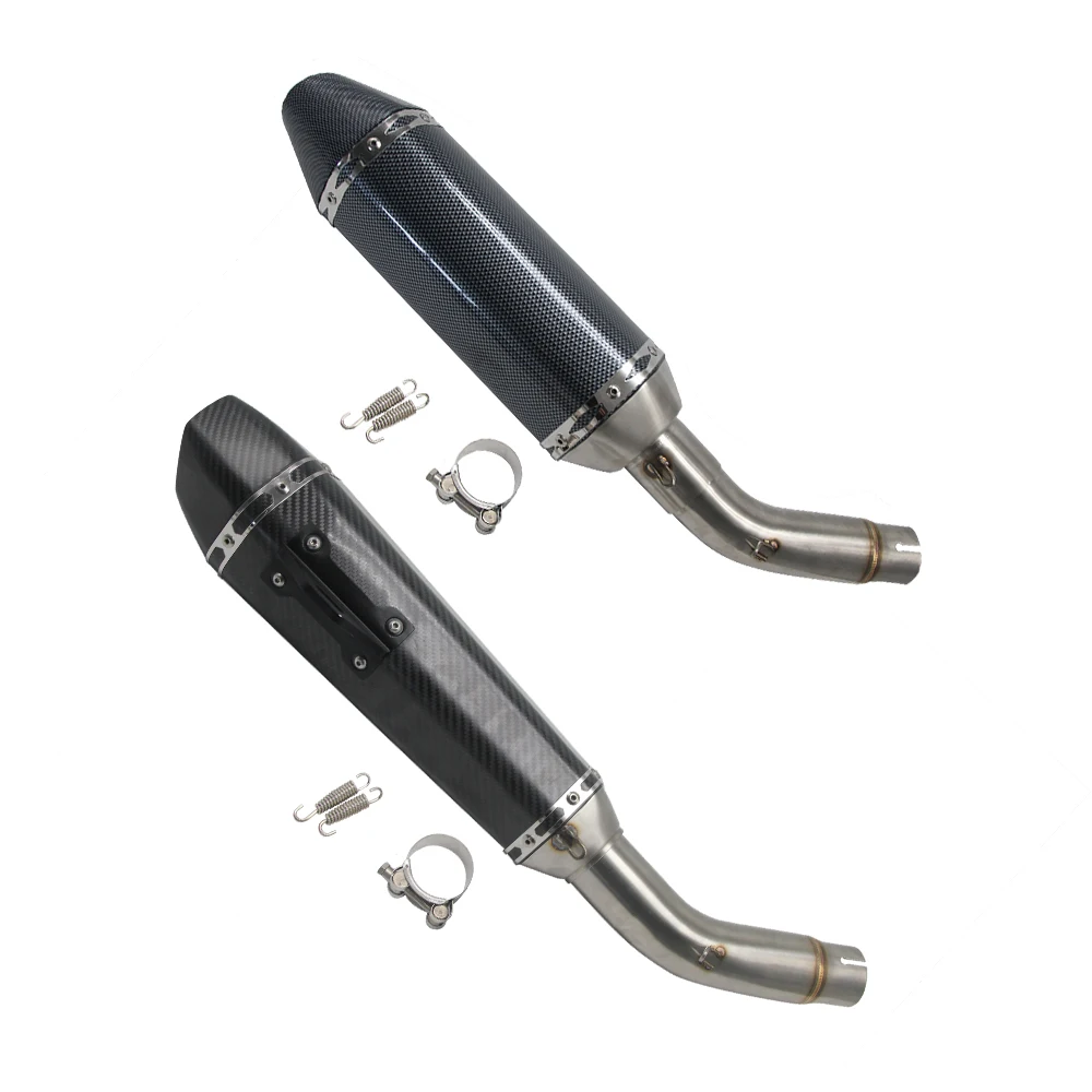 

Alconstar Racing New 51mm Motorcycle Motorbike Exhaust Pipe Muffler Silencer Mid Middle Link Pipe for Suzuki GSR 750 GSR750