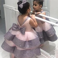 tutu 1 year girl baby birthday dress kids baby clothes first 1st birthday christening tulle wedding gown dresses for girls party