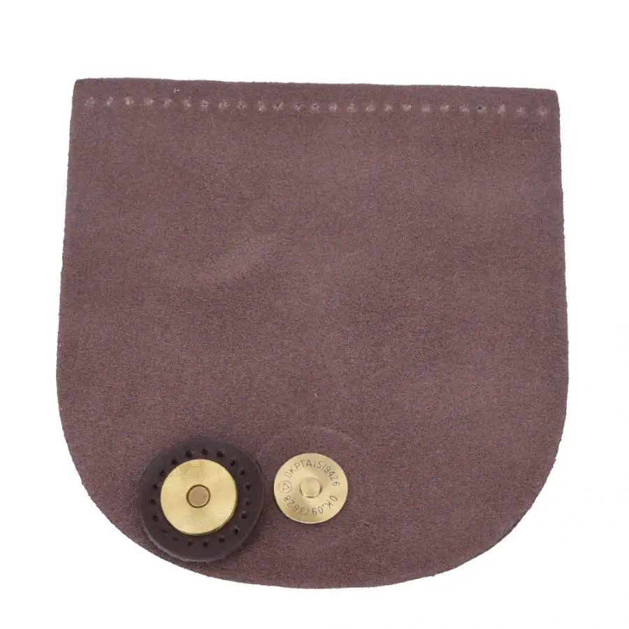 12.6x13.7cm Bag Flip Cover Split Leather Magnetic Buckle DIY Hand-Made Handbag Shoulder Accessories | Дом и сад