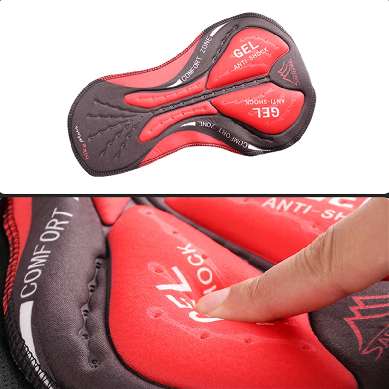 Шорты мужские велосипедные с гелевыми вставками нижнее белье для горных