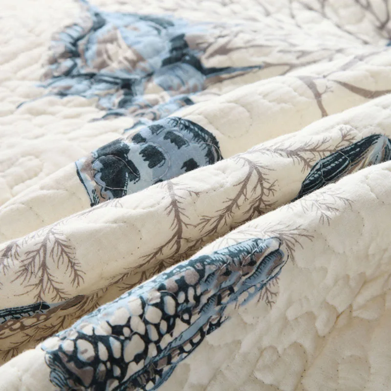 Комплект постельного белья морского стиля Хлопковое одеяло комплект из 3