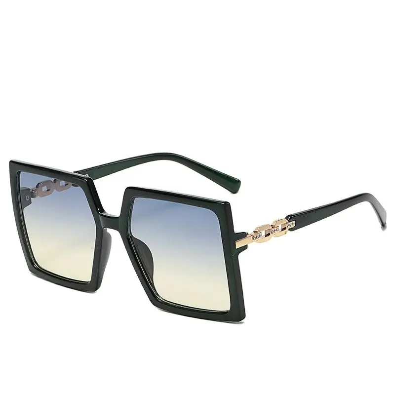 

Square Sunglasses Women Luxury Brand Diamond inlay Black Red Vintage Shades Fashion Sunglasses Women Gradients Lens UV400 Glasse