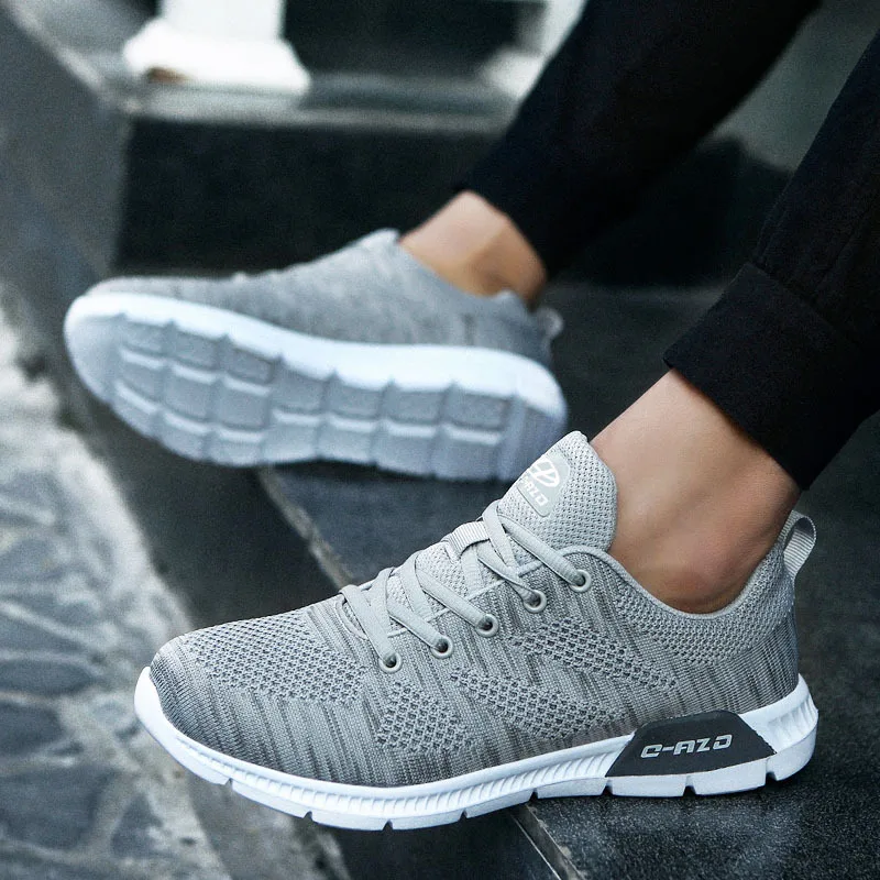 Новые летние популярные пара обувь из сетчатого материала мужские кроссовки в