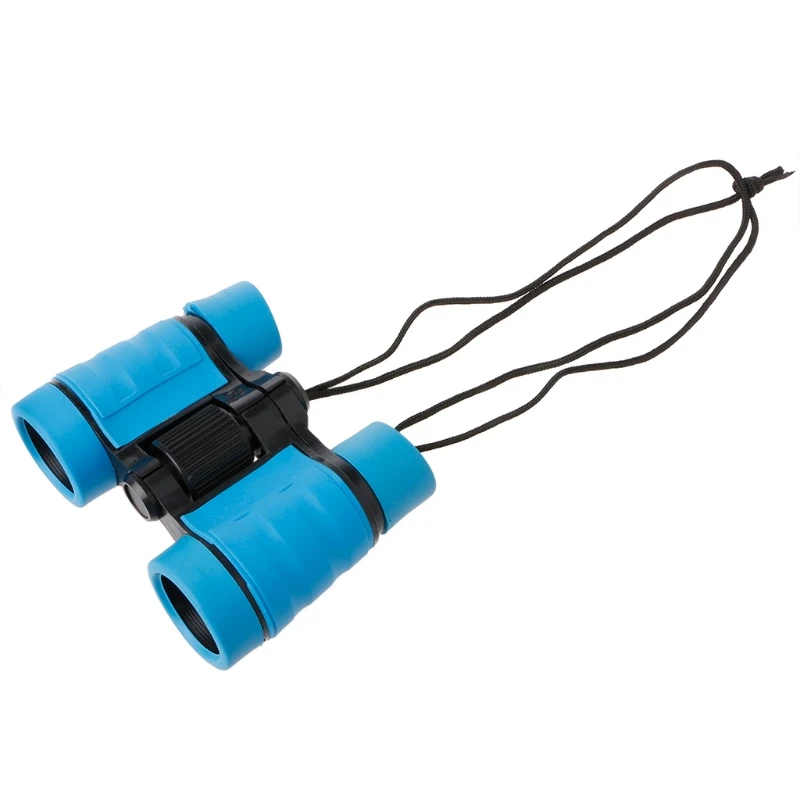 

Rubber 4X 30mm Adjustable Mini Lightweight Binoculars For Kids Toy Compact