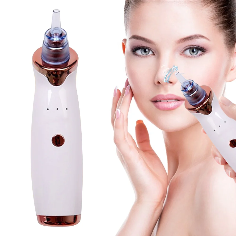 

USB Recharge Blackhead Black Dot Remover Face Pore Vacuum Skin Care Acne Pore Cleaner Pimple Removal Vacuum Suction Tools