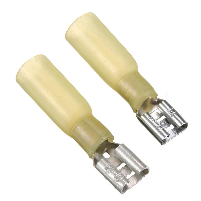 10 шт. обжимные клеммы гнездовой изолированный Соединительный Кабельный
