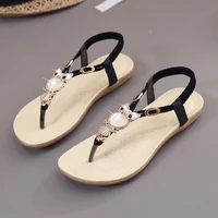 2021 women sandals summer beach outdoor flip flop sandals solid fashion gladiator sandals women flats casual ladies shoes