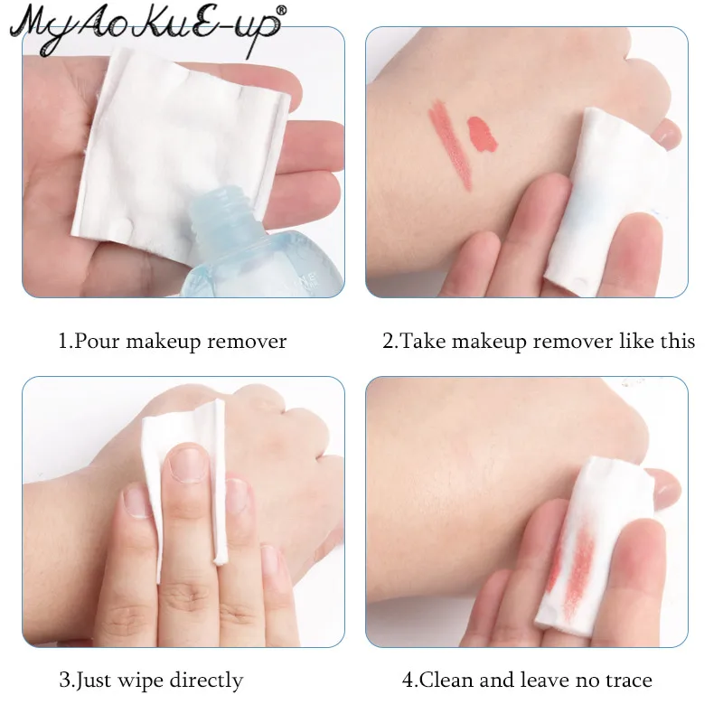 222 шт. одноразовые ватные диски безворсовые салфетки мягкие для снятия макияжа